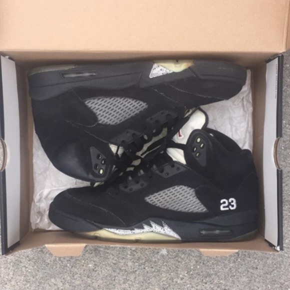 Air Jordan 5 Retro Black Metallic (2007) - Picture 1 of 1